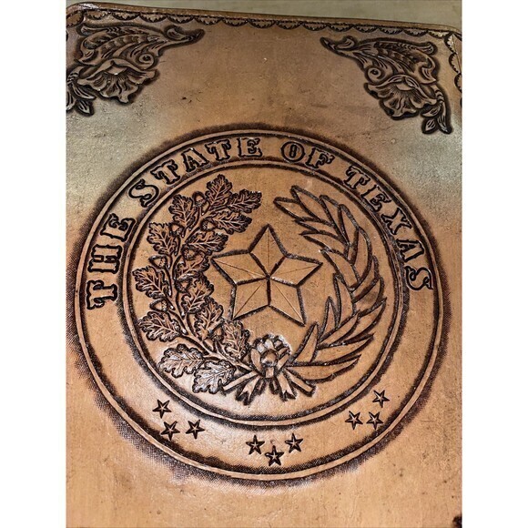 13" Leather Portfolio‎ Organizer Binder  Texas A&M Class Of 97 Very Unique - Picture 8 of 9